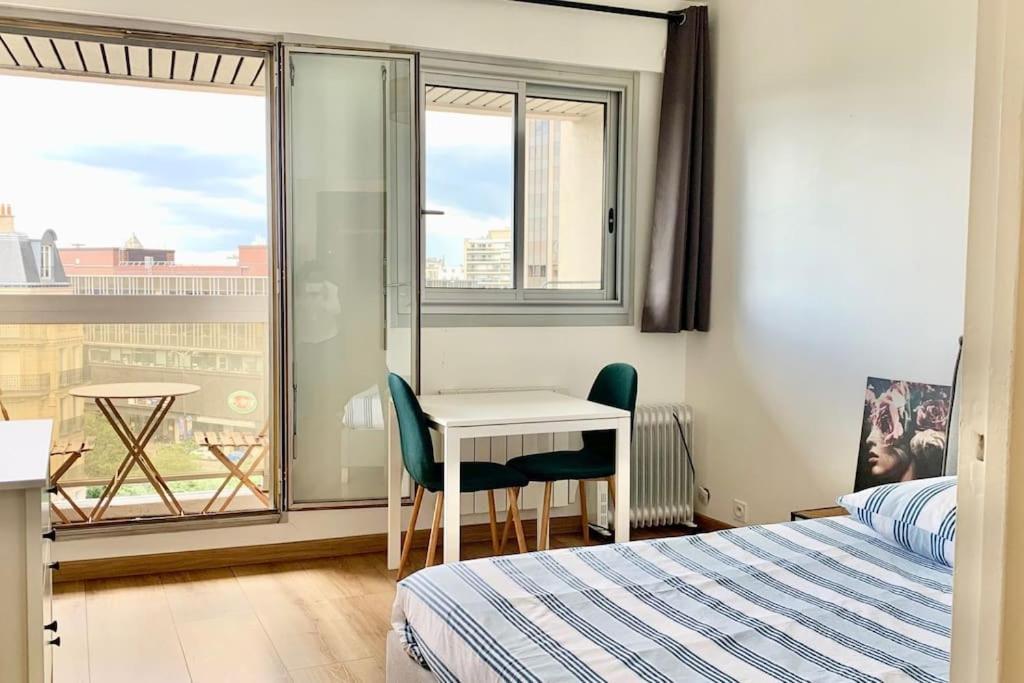 Cosy Studio Balcon Paris Montparnasse Экстерьер фото